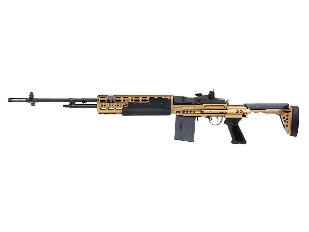 Discover the EBR-L ETU Bronze Airsoft Rifle by G&G Armament, a leading ...